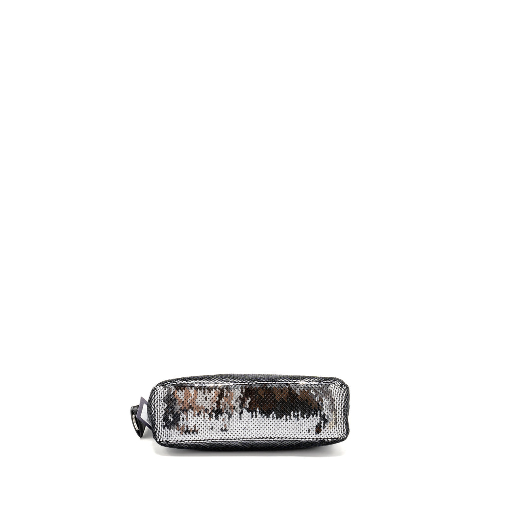 PRADA RE-EDITION MINI BAG SEQUIN ARGENTO SHW