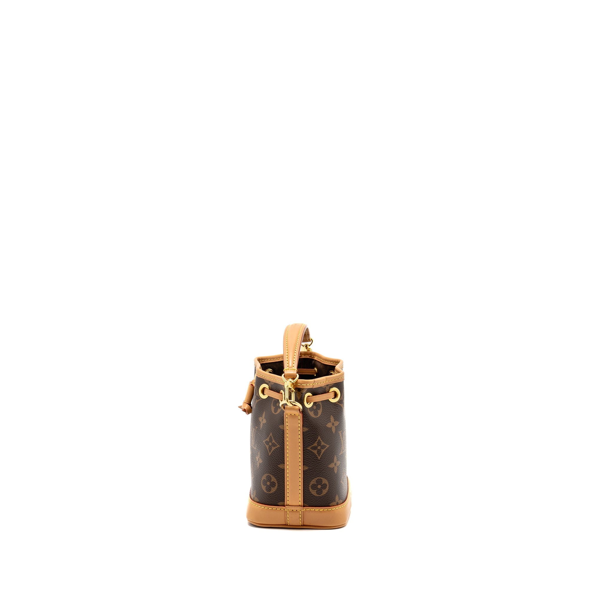 LOUIS VUITTON NANO NOE MONOGRAM CANVAS GHW