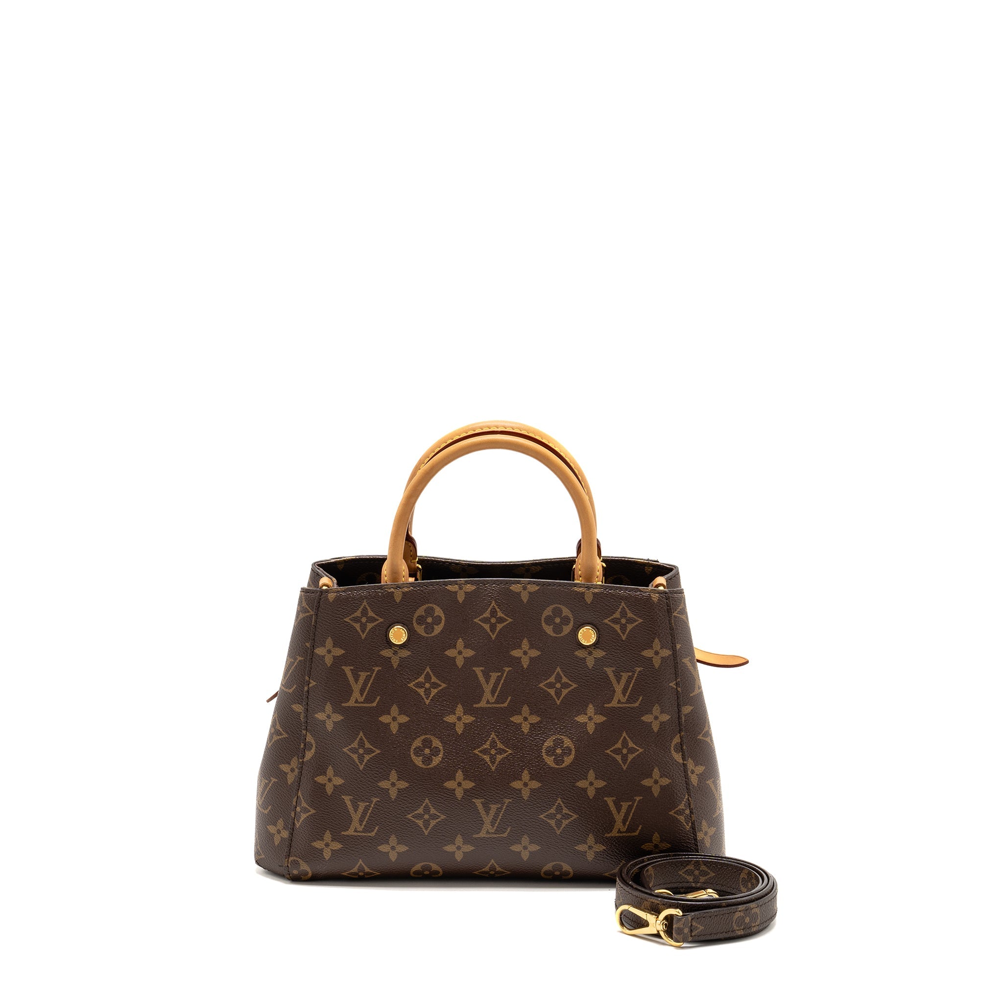 LOUIS VUITTON MONTAIGNE BB MONOGRAM CANVAS GHW