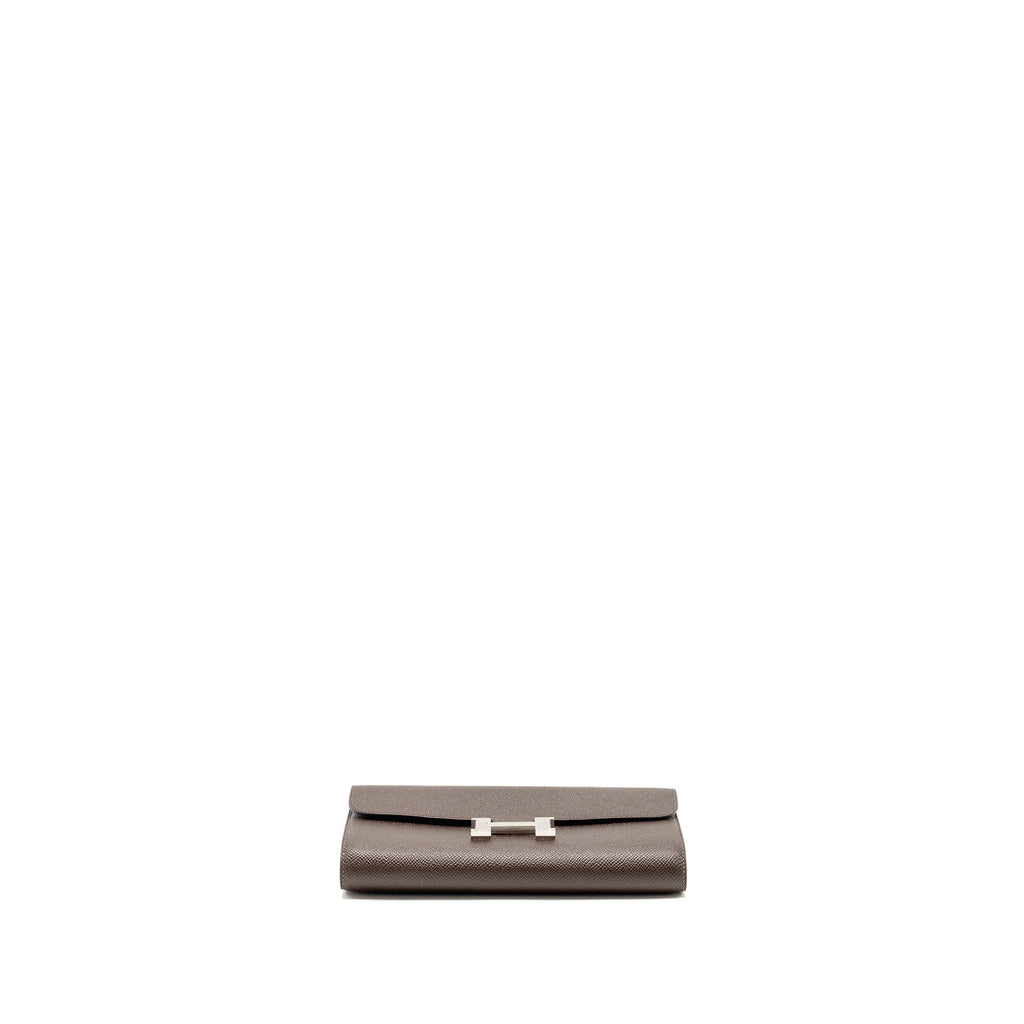 HERMES CONSTANCE TO GO EPSOM CHOCOLATE SHW