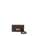 HERMES CONSTANCE TO GO EPSOM CHOCOLATE SHW