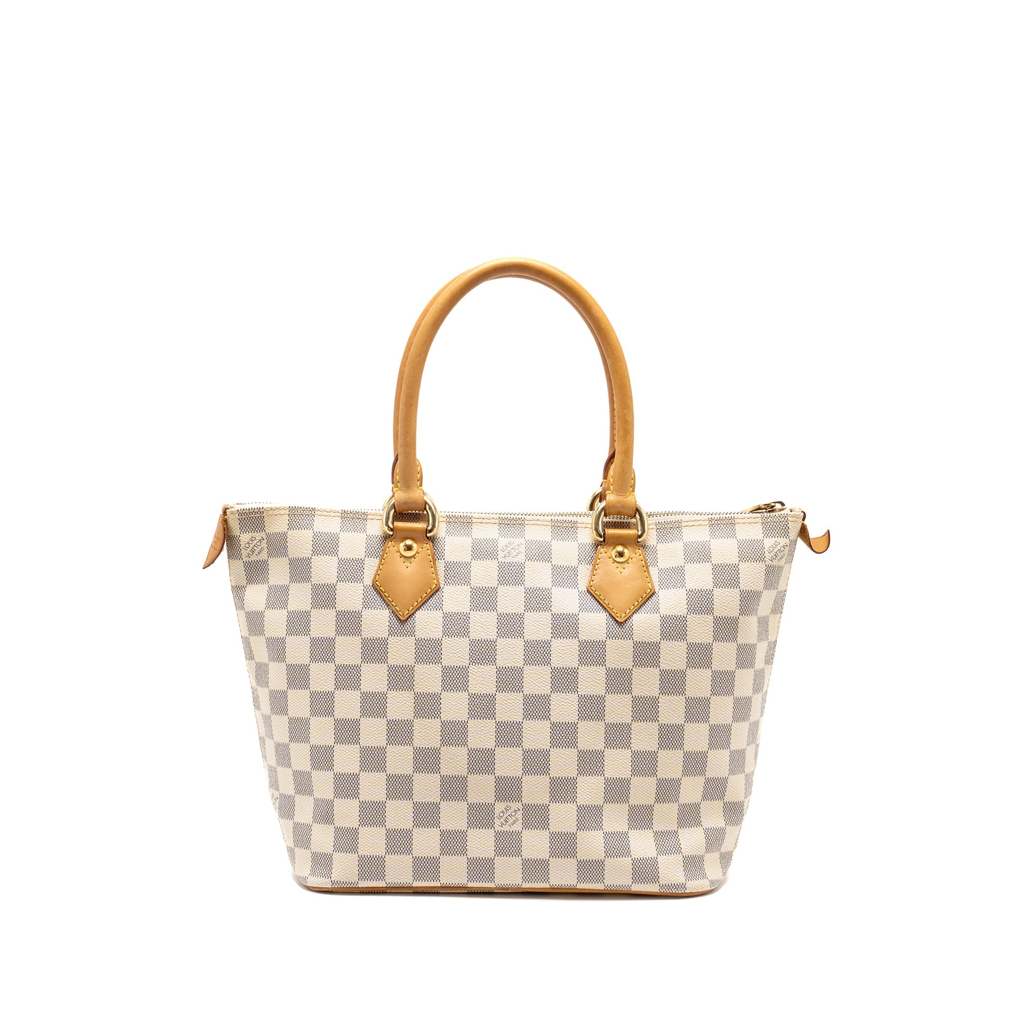LOUIS VUITTON SALEYA MM DAMIER AZUR CANVAS GHW