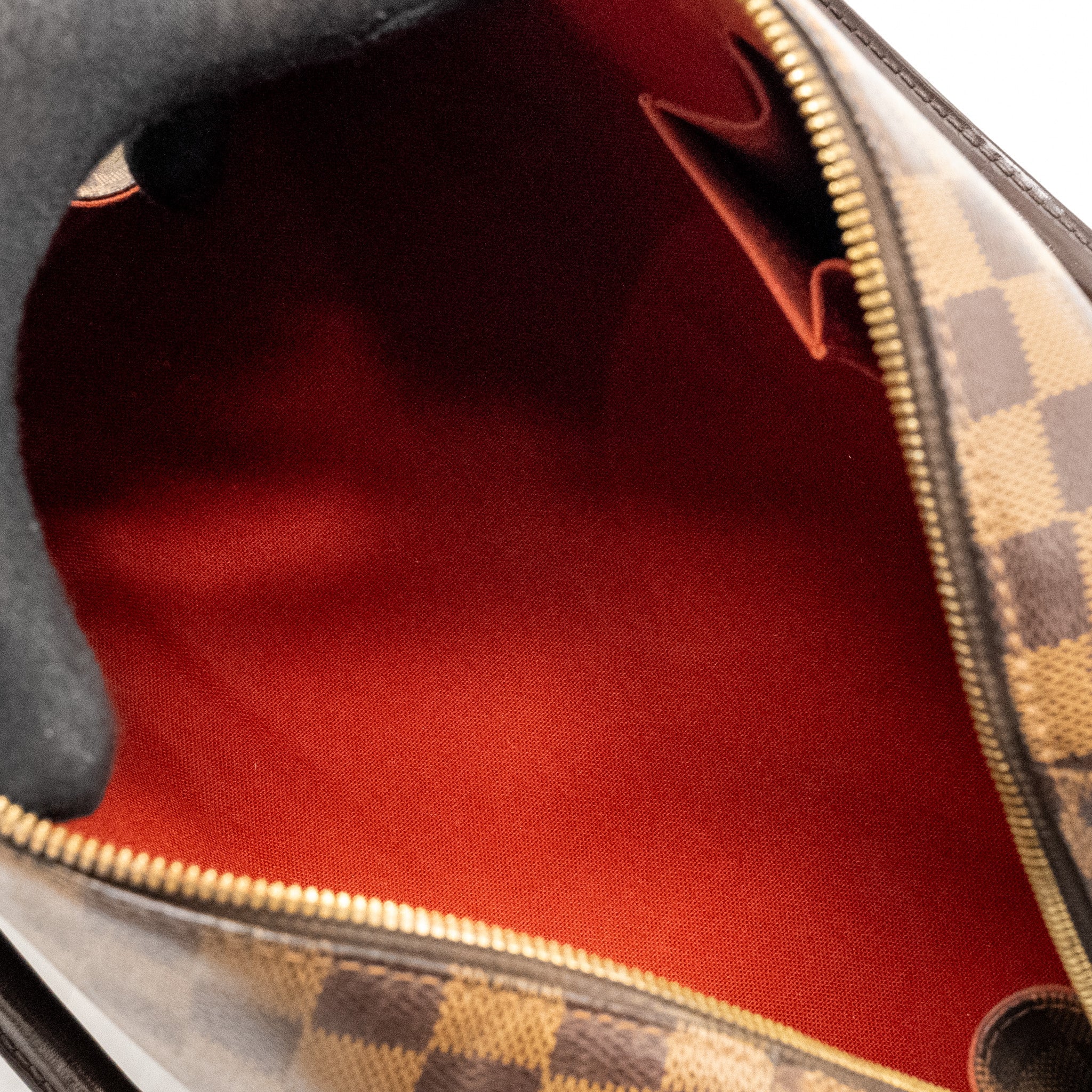 LOUIS VUITTON RIBERA MM TOTE DAMIER EBENE CANVAS GHW