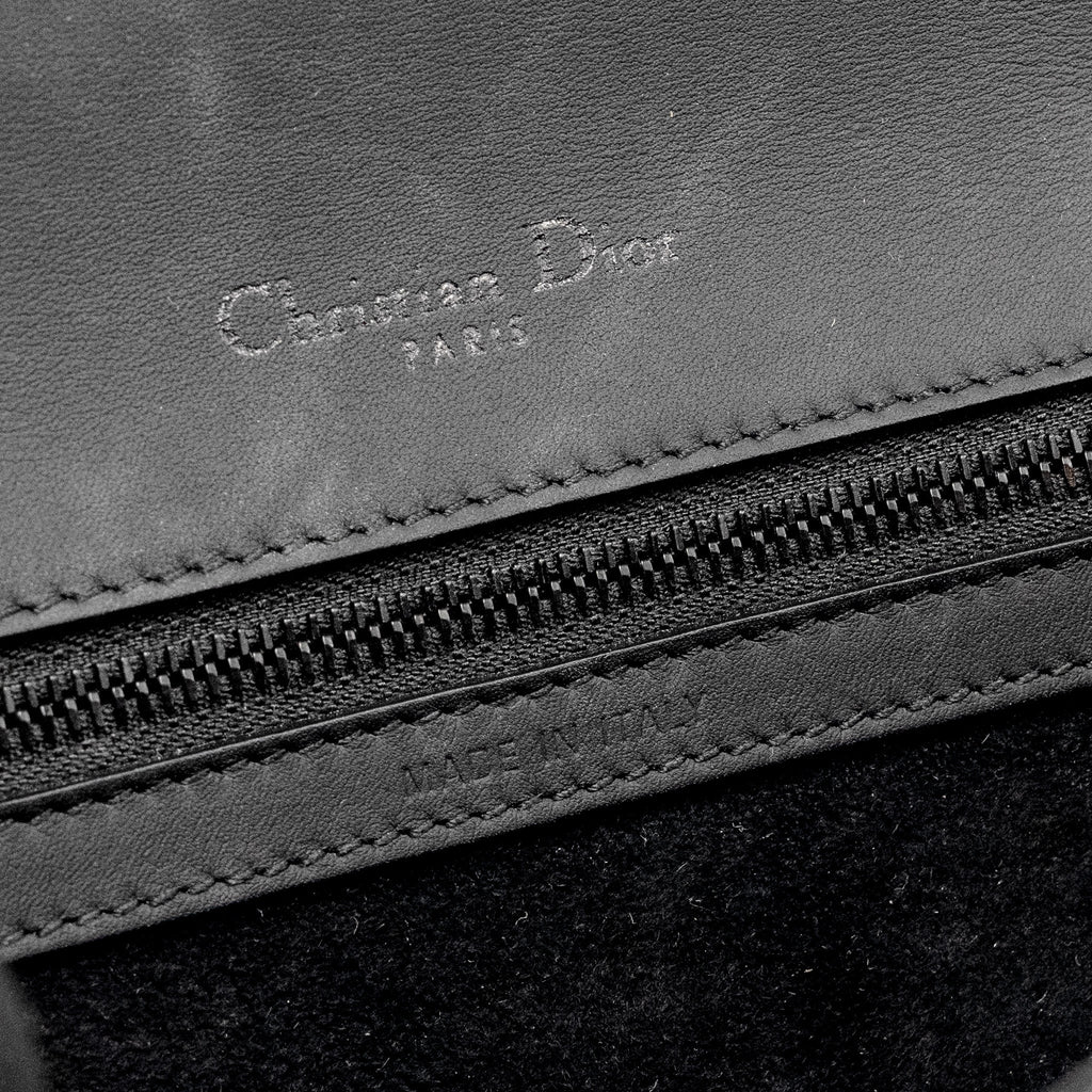 DIOR MEDIUM STUDDED DIORAMA CALFSKIN SO BLACK