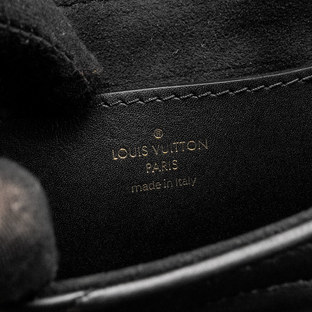 LOUIS VUITTON NEW WAVE MULTI POCHETTE CALFSKIN BLACK GHW