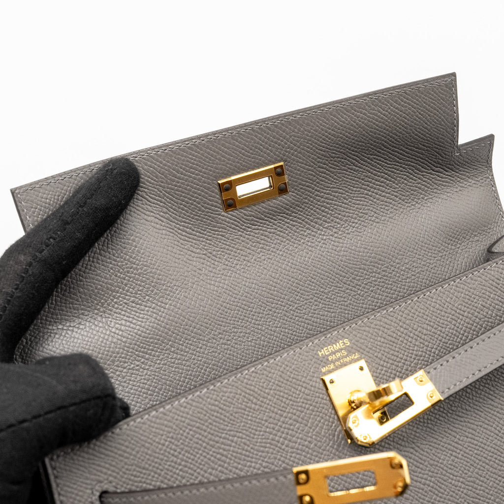 HERMES KELLY 25 EPSOM GIRS MEYER GHW