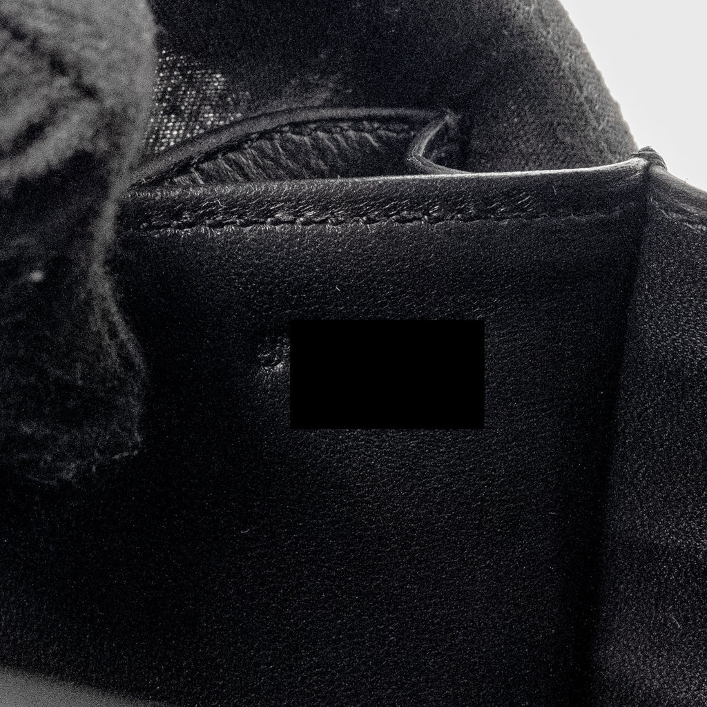 HERMES MINI CONSTANCE SHINY ALLIGATOR MISSISSIPPIENS BLACK GHW
