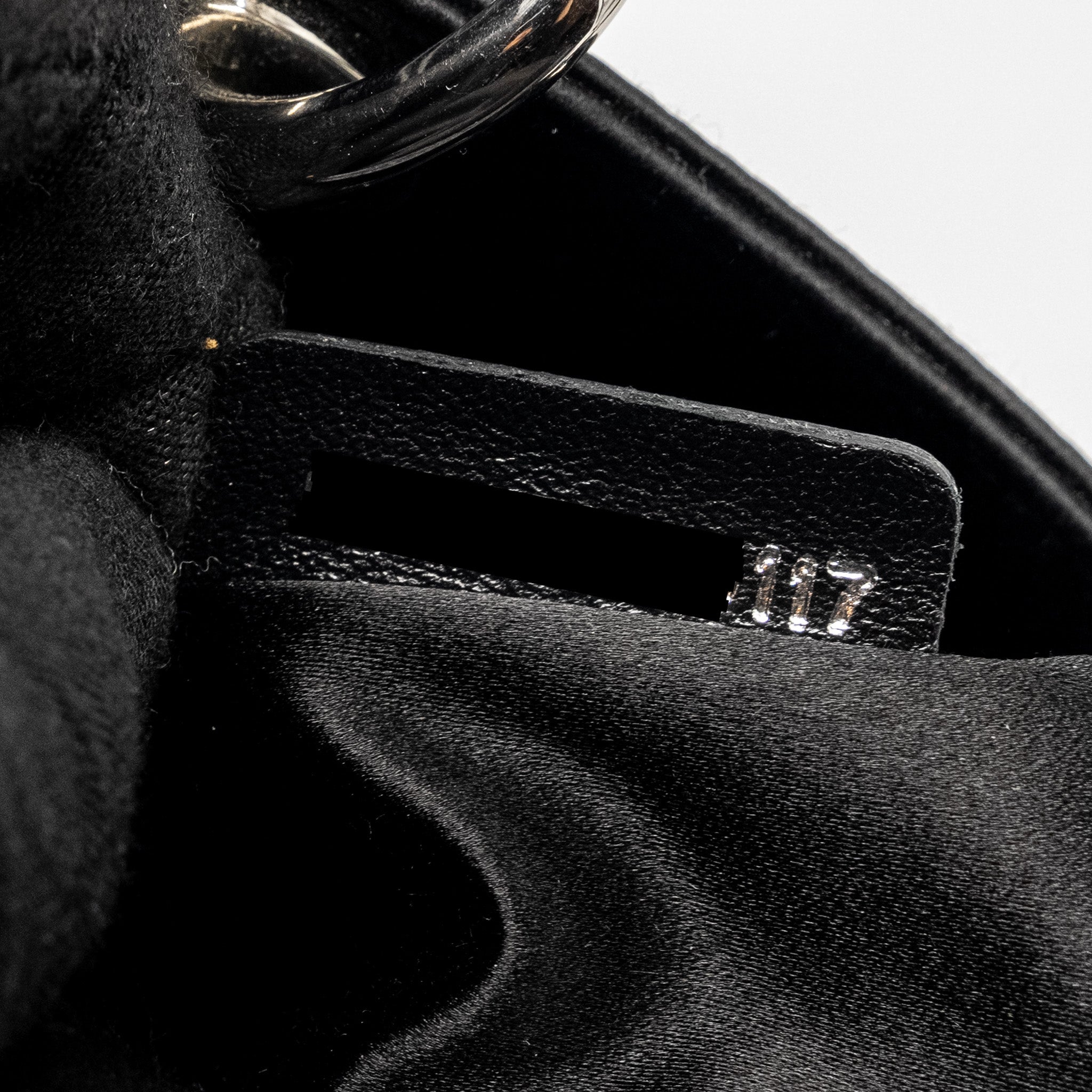 DIOR MINI LADY DIOR STAIN CRYSTAL BLACK SHW