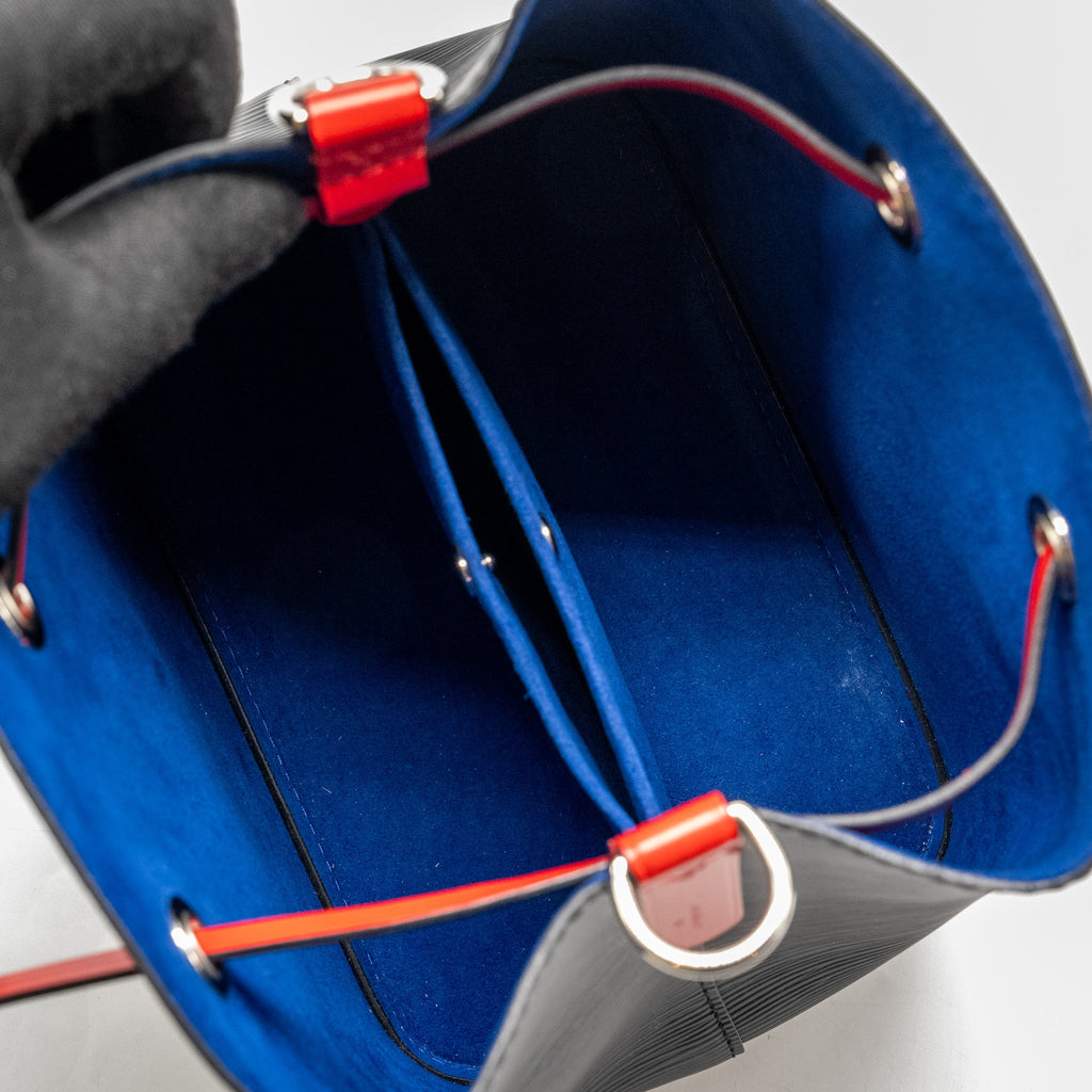 LOUIS VUITTON NEO NOE BB EPI LEATHER BLACK/SAFFRON/MULTICOLOUR SHW