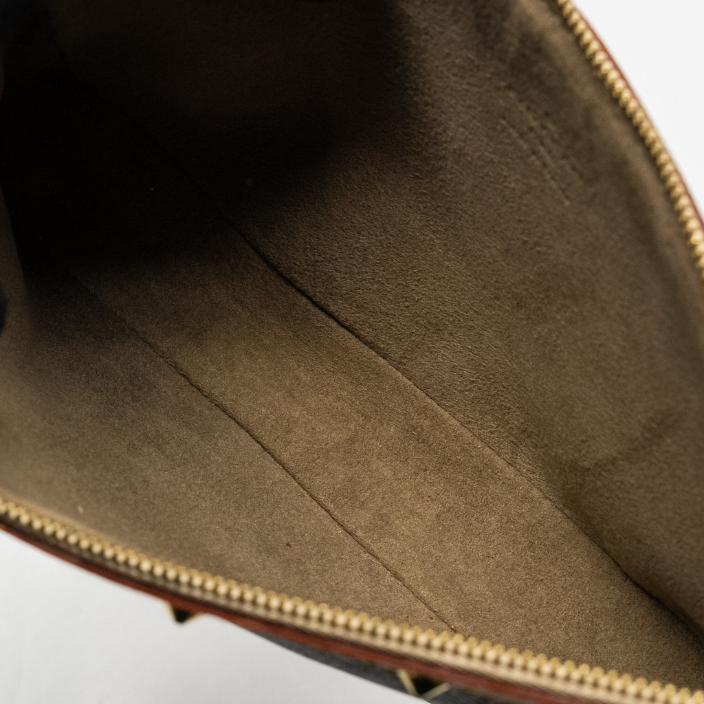 LOUIS VUITTON POCHETTE ACCESSORIES CANVAS BLACK MULTICOLOUR GHW