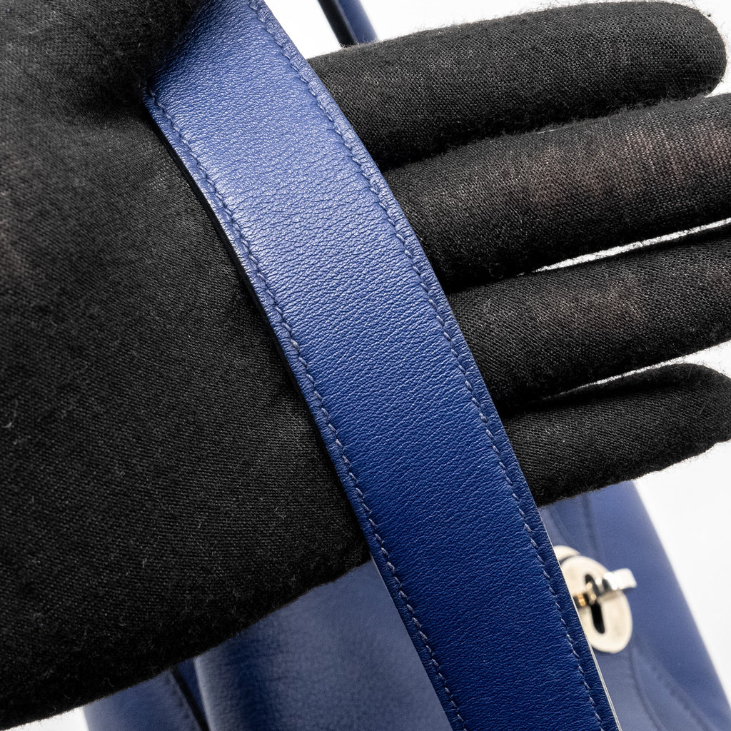 HERMES LINDY 26 SWIFT BLUE SAPHIR SHW