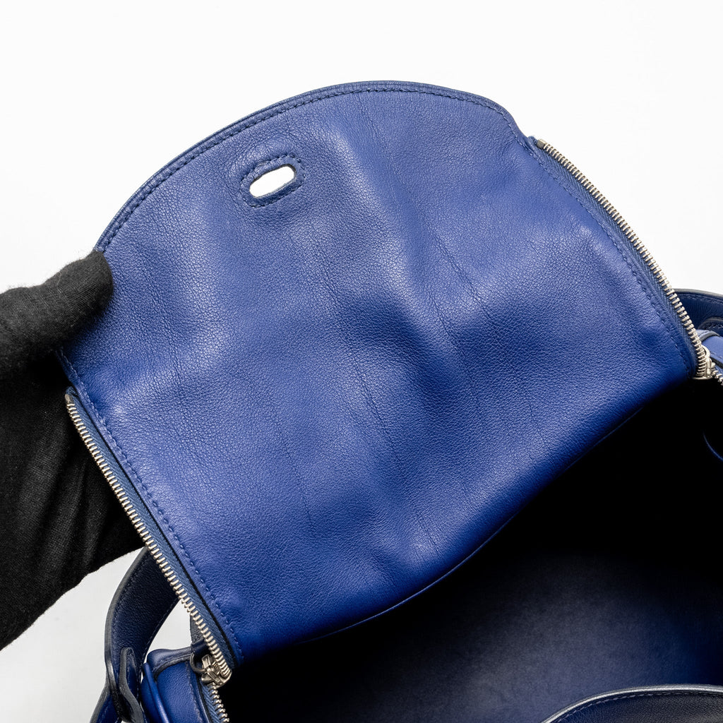 HERMES LINDY 26 SWIFT BLUE SAPHIR SHW