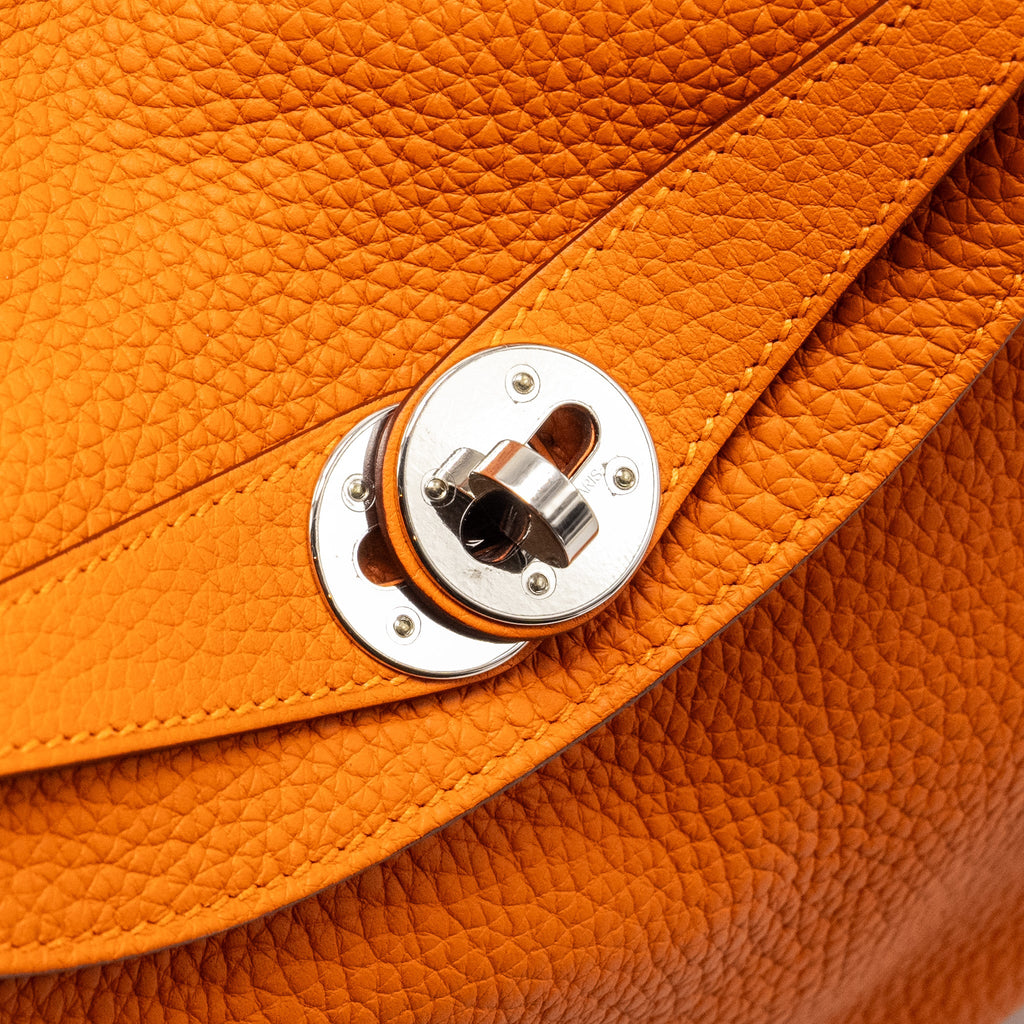 HERMES LINDY 26 CLEMENCE ORANGE SHW
