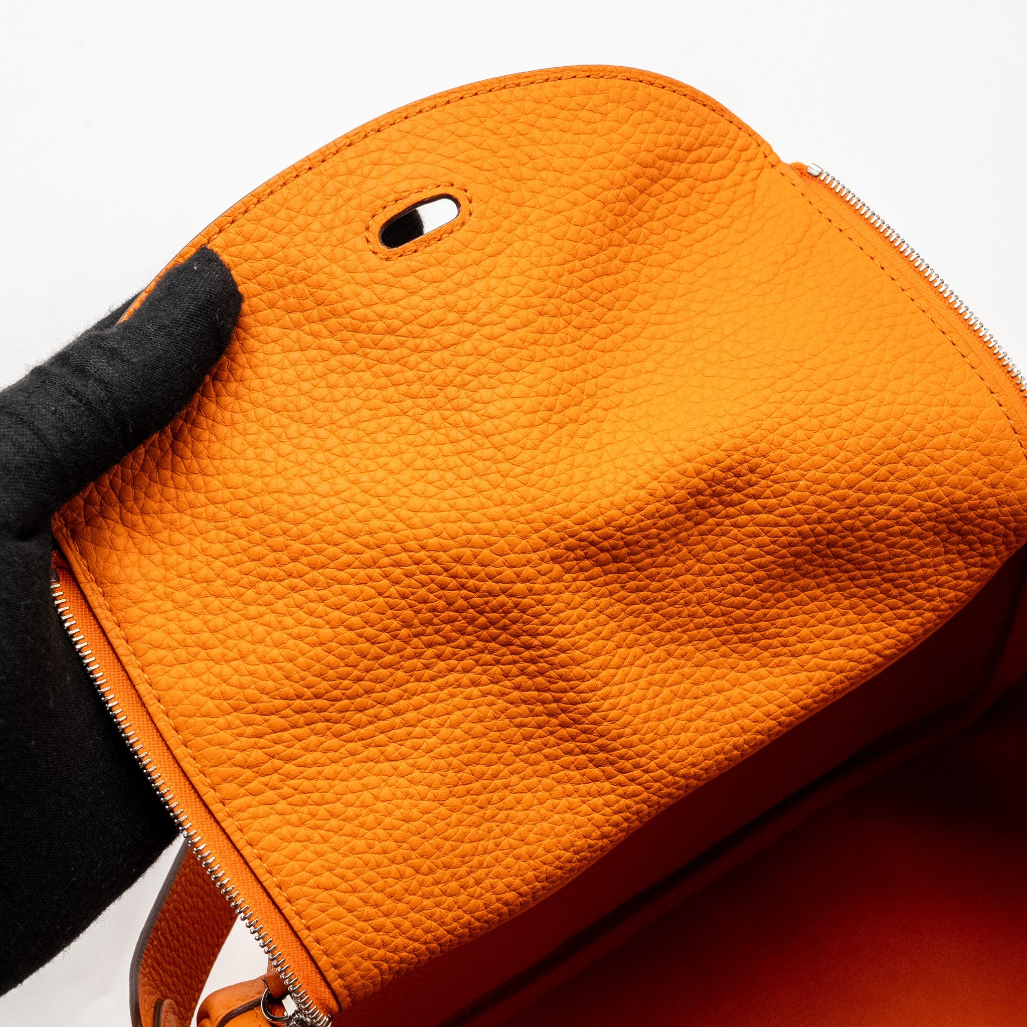 HERMES LINDY 26 CLEMENCE ORANGE SHW