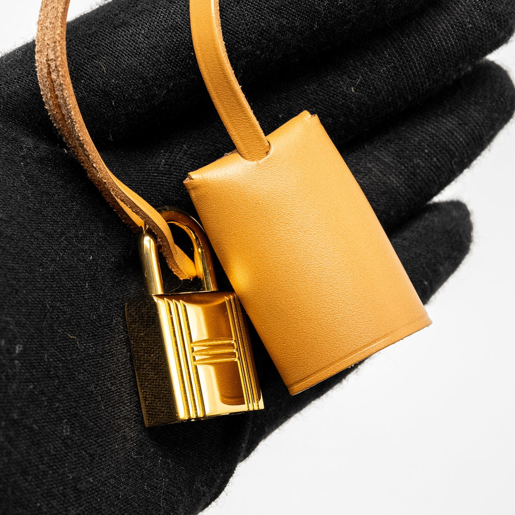 HERMES HERBAG31 ZIP BAG CANVAS / HUNTER ETOUPE / NATURAL SABLE GHW