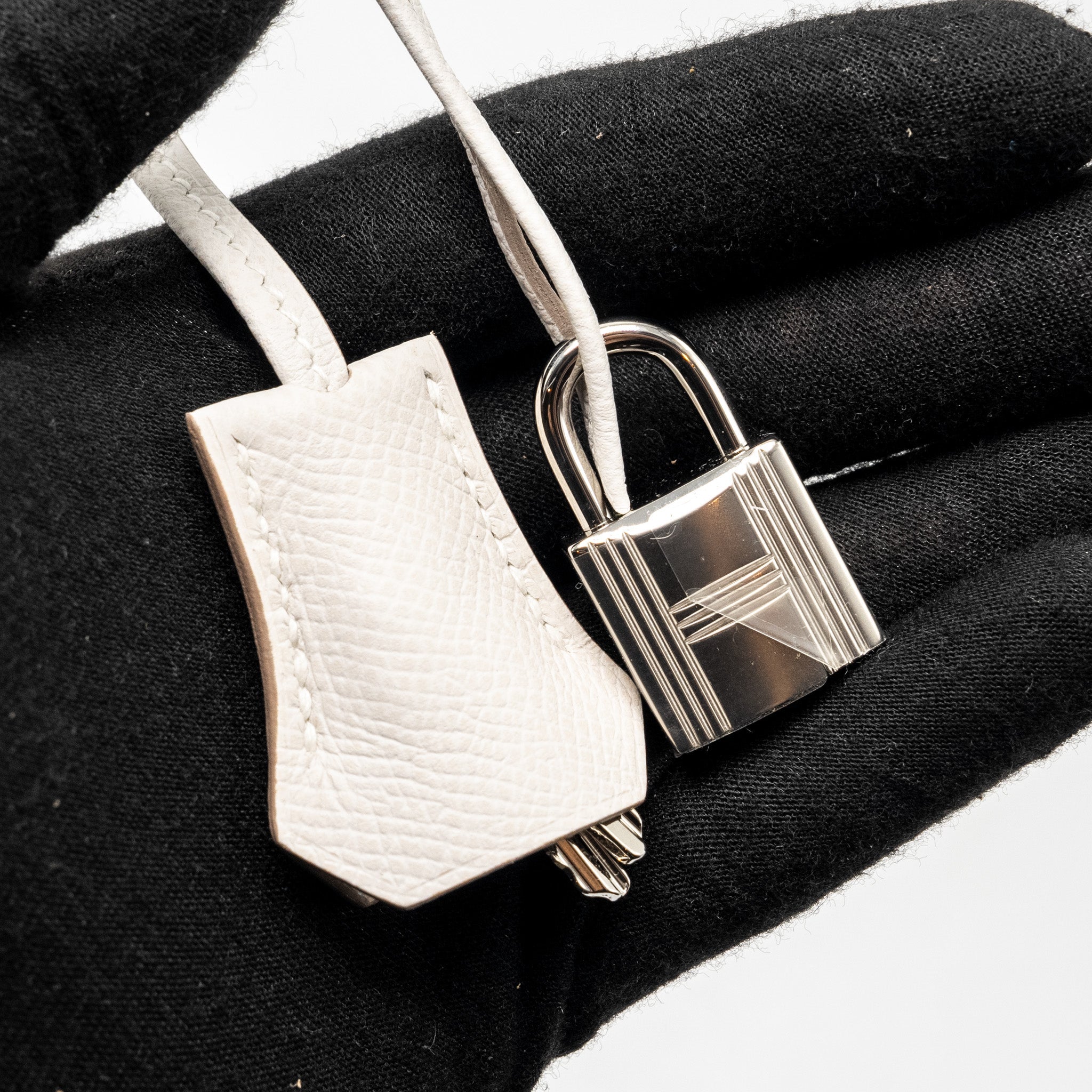 HERMES KELLY 25 EPSOM GRIS PALE SHW