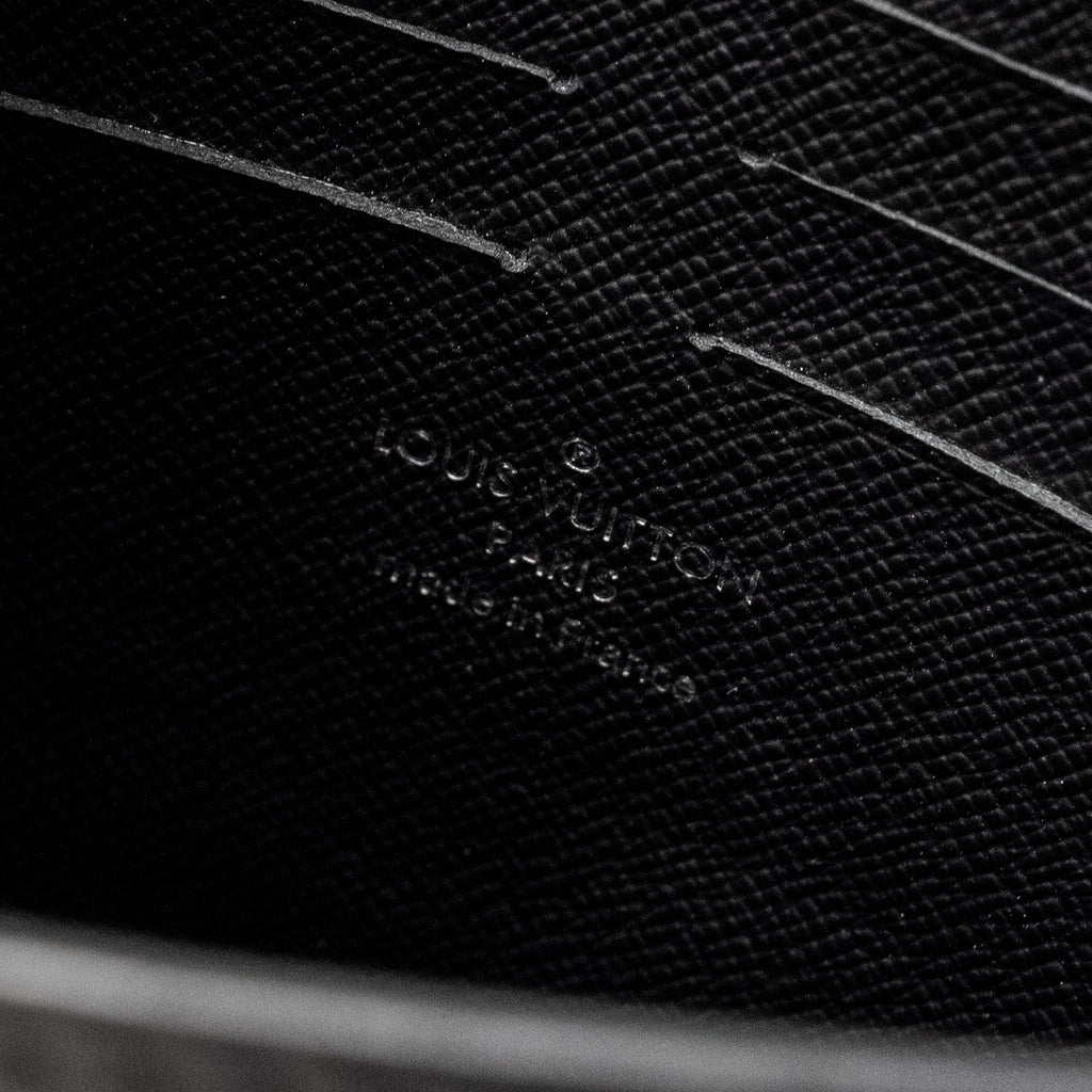 LOUIS VUITTON POCHETTE VOYAGE MONOGRAM CANVAS BLACK SHW