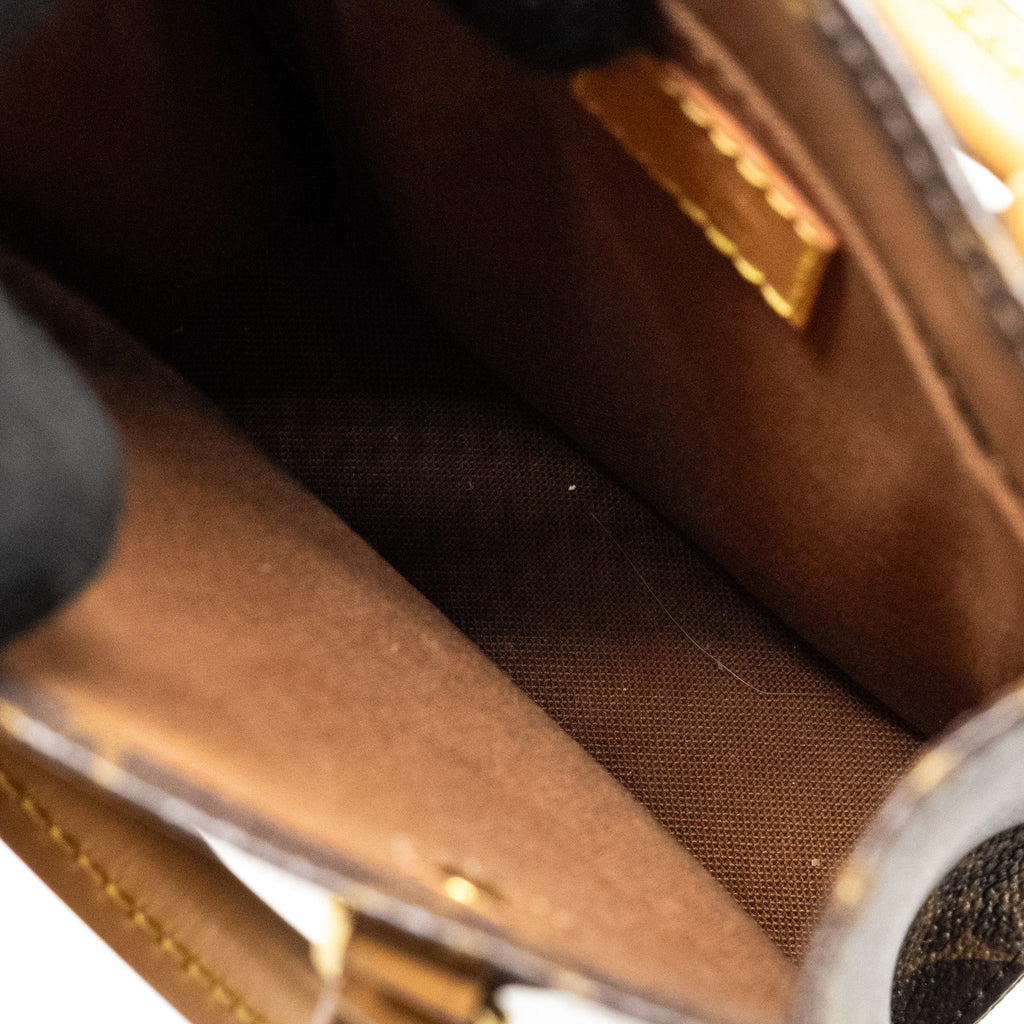 LOUIS VUITTON PETIT SAC PLAT MONOGRAM CANVAS GHW