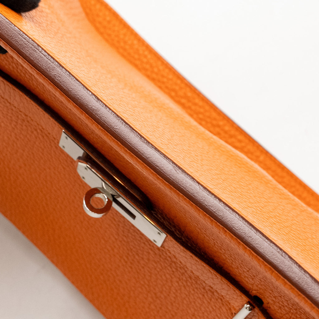 HERMES JYPSIERE 28 CLEMENCE ORANGE SHW