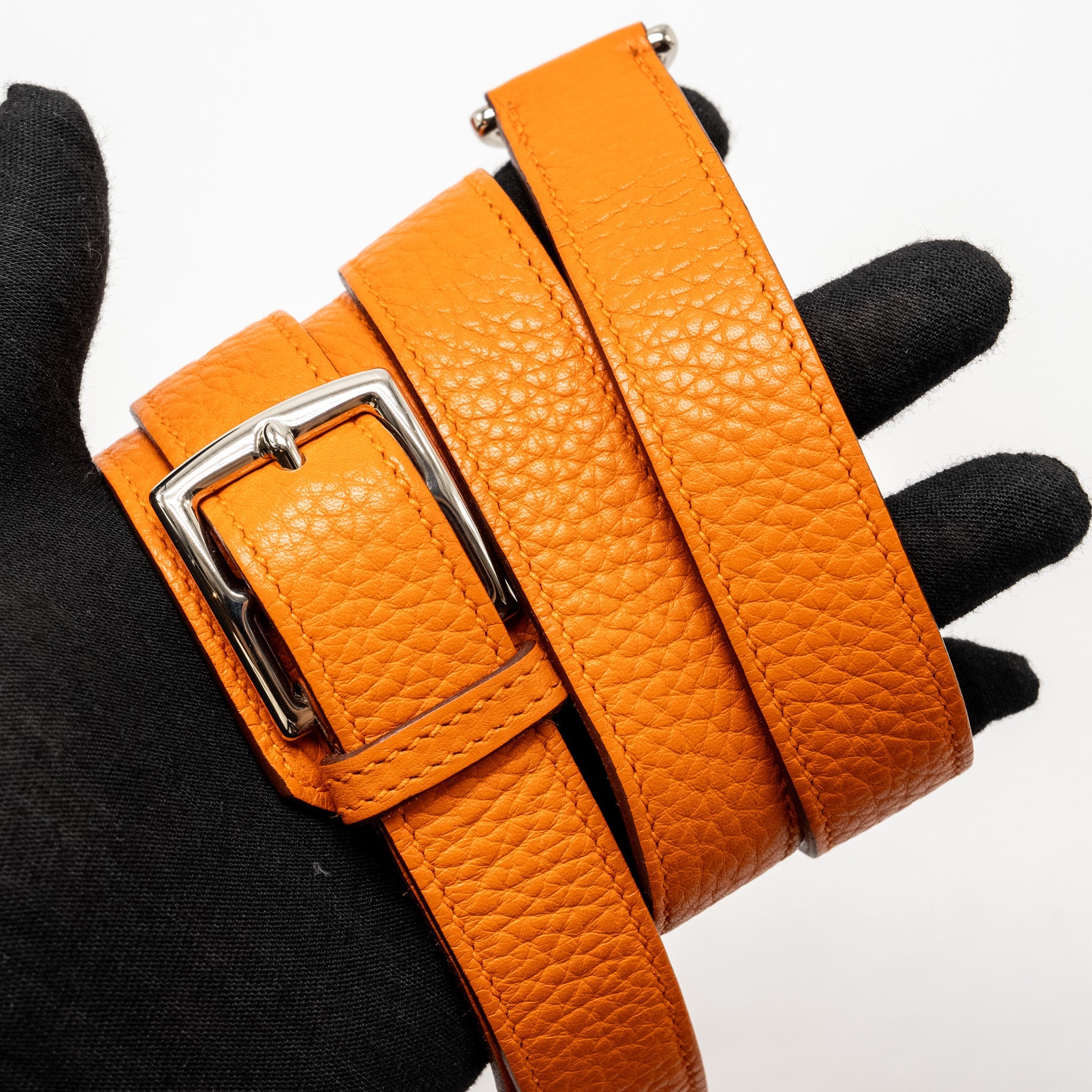 HERMES JYPSIERE 28 CLEMENCE ORANGE SHW