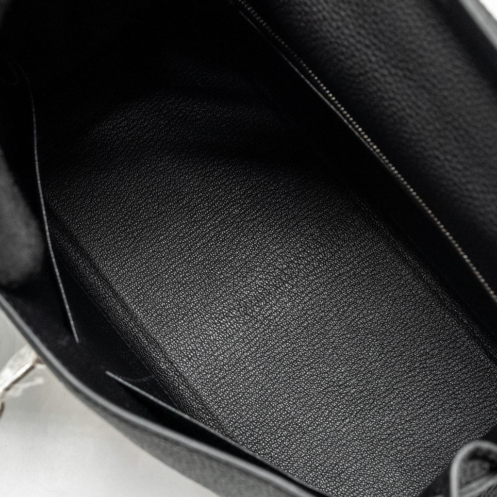 HERMES KELLY 28 TOGO BLACK SHW