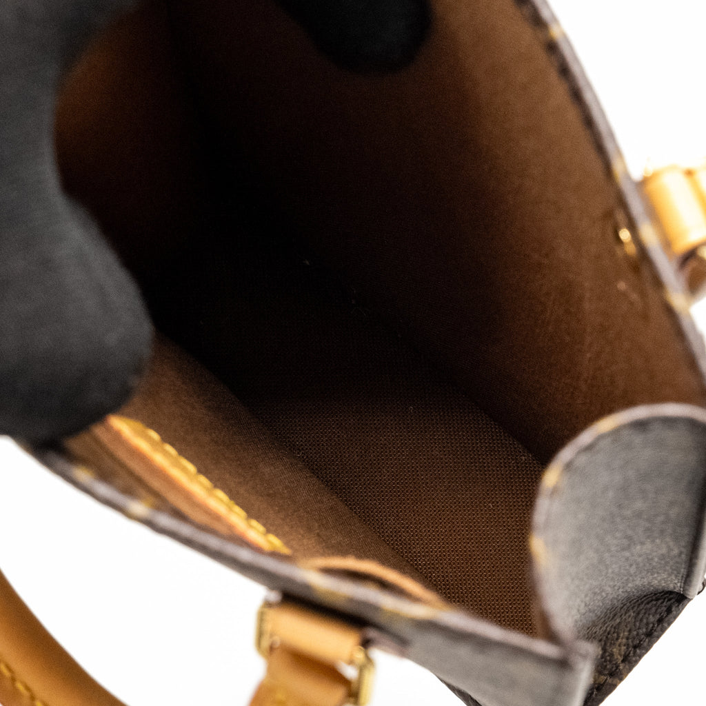 LOUIS VUITTON PETIT SAC PLAT MONOGRAM CANVAS GHW