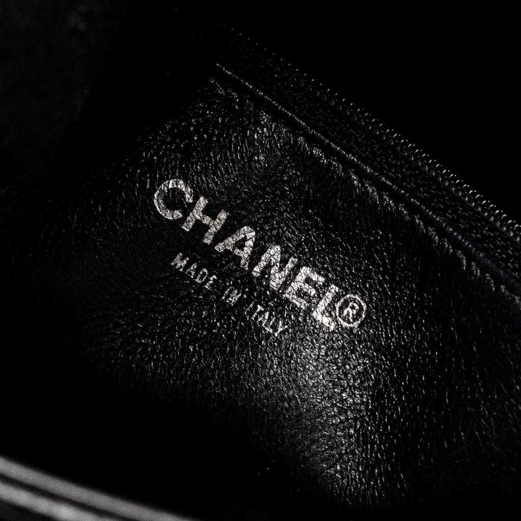CHANEL MEDALLION TOTE BAG CAVIAR BLACK SHW