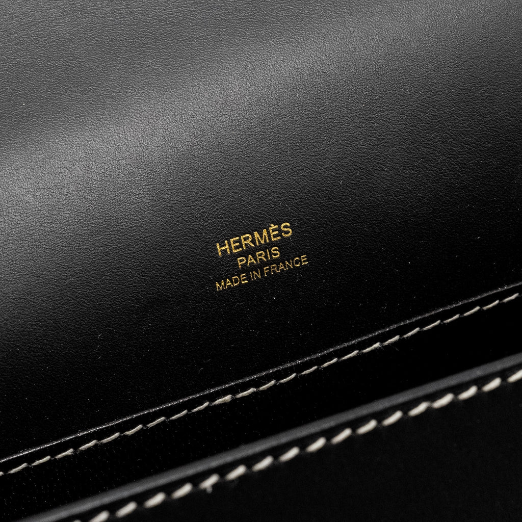 HERMES ROULIS 23 SOMBRERO BLACK GHW