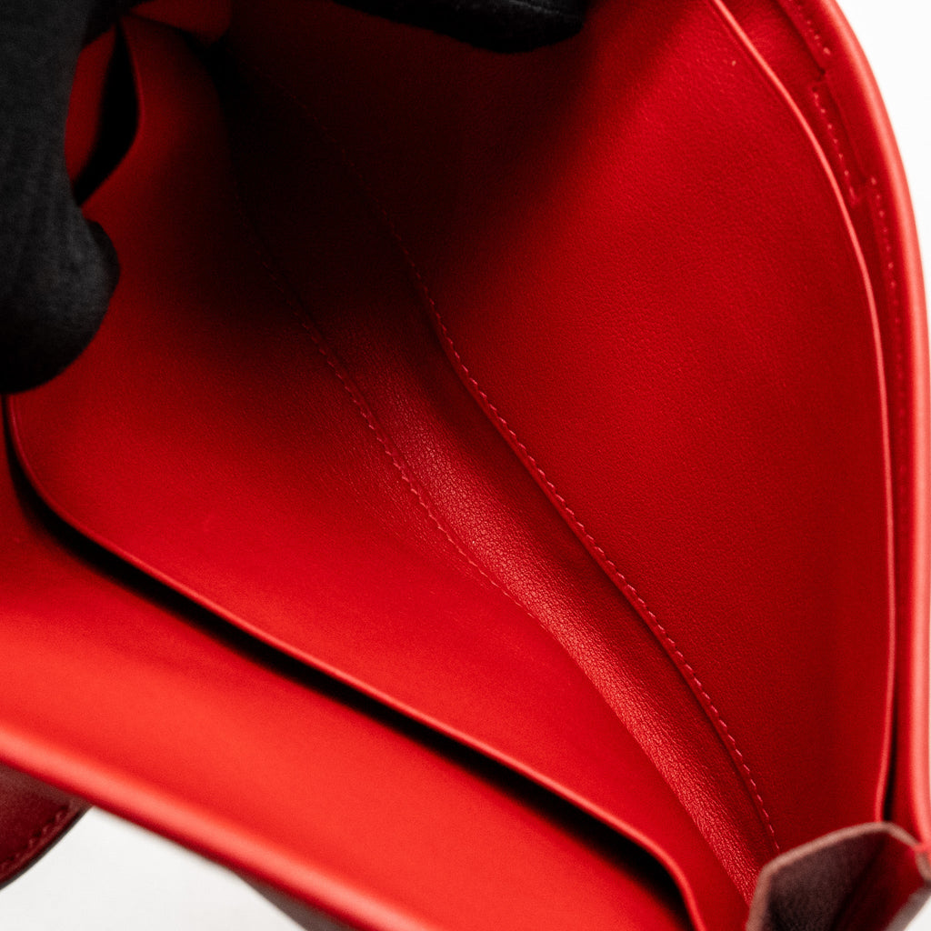 HERMES JIGE ELAN WALLET SWIFT ROUGE SHW