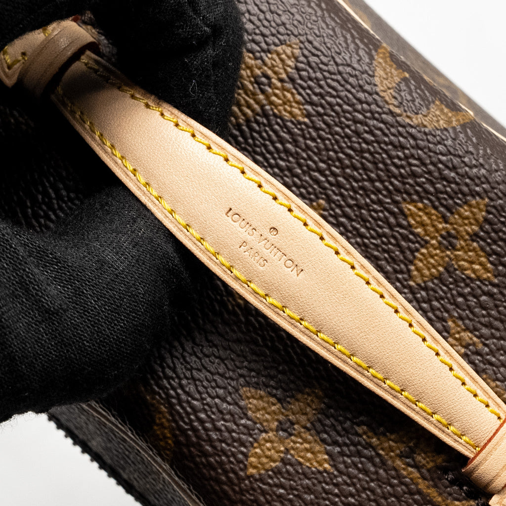 LOUIS VUITTON NICE NANO MONOGRAM CANVAS GHW