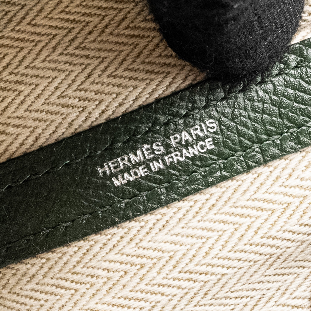 HERMES GARDEN PARTY 30 EPSOM 2Q VERT ANGLAIS SHW