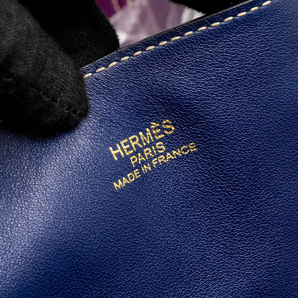 HERMES DOUBLE SENSE 36 SWIFT BLUE OBSCURES / ANEMON