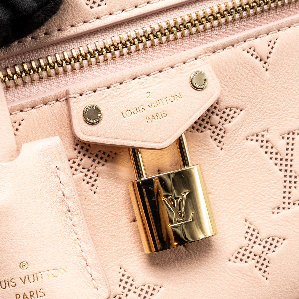 LOUIS VUITTON VANITY POUCH CALFSKIN ROSE JASMIN PINK LGHW