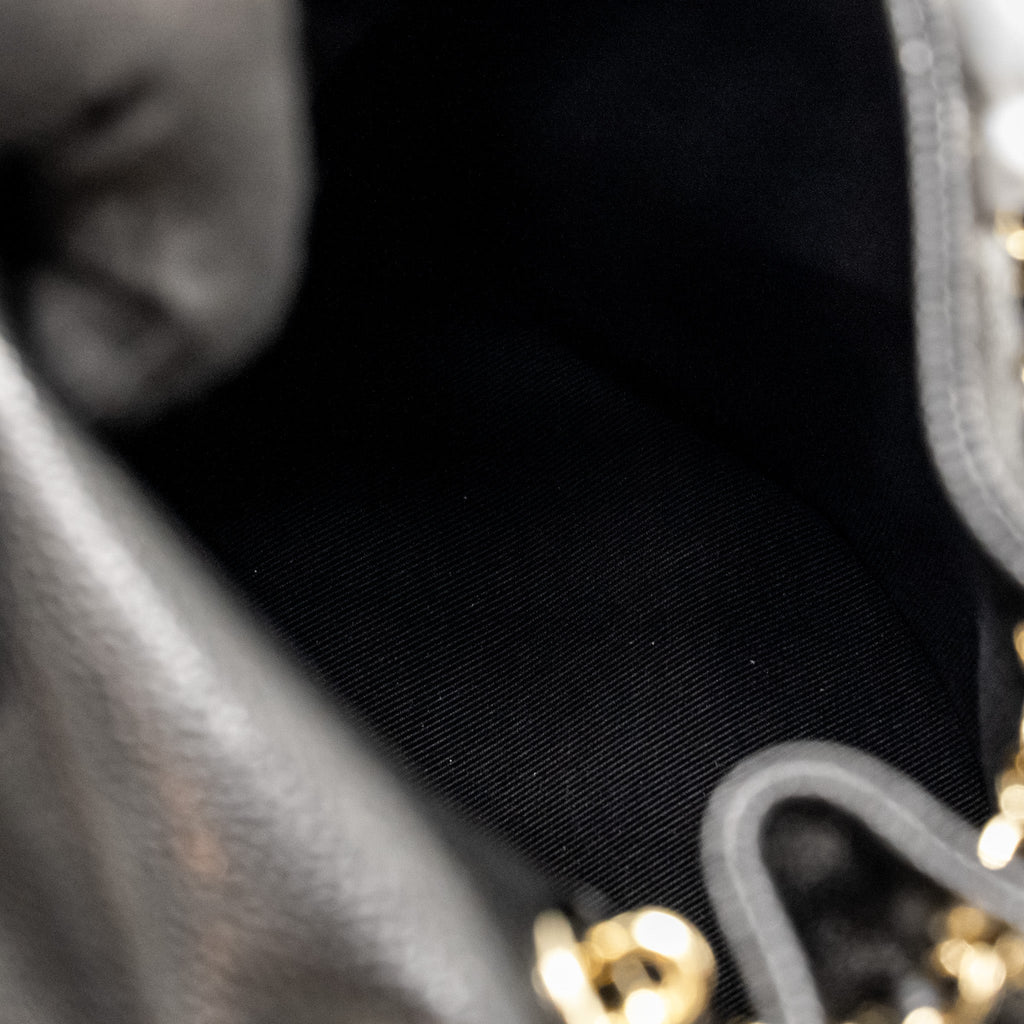 CHANEL TRIPLE PACK DUMA BACKPACK CAVIAR BLACK LGHW (MICROCHIP)