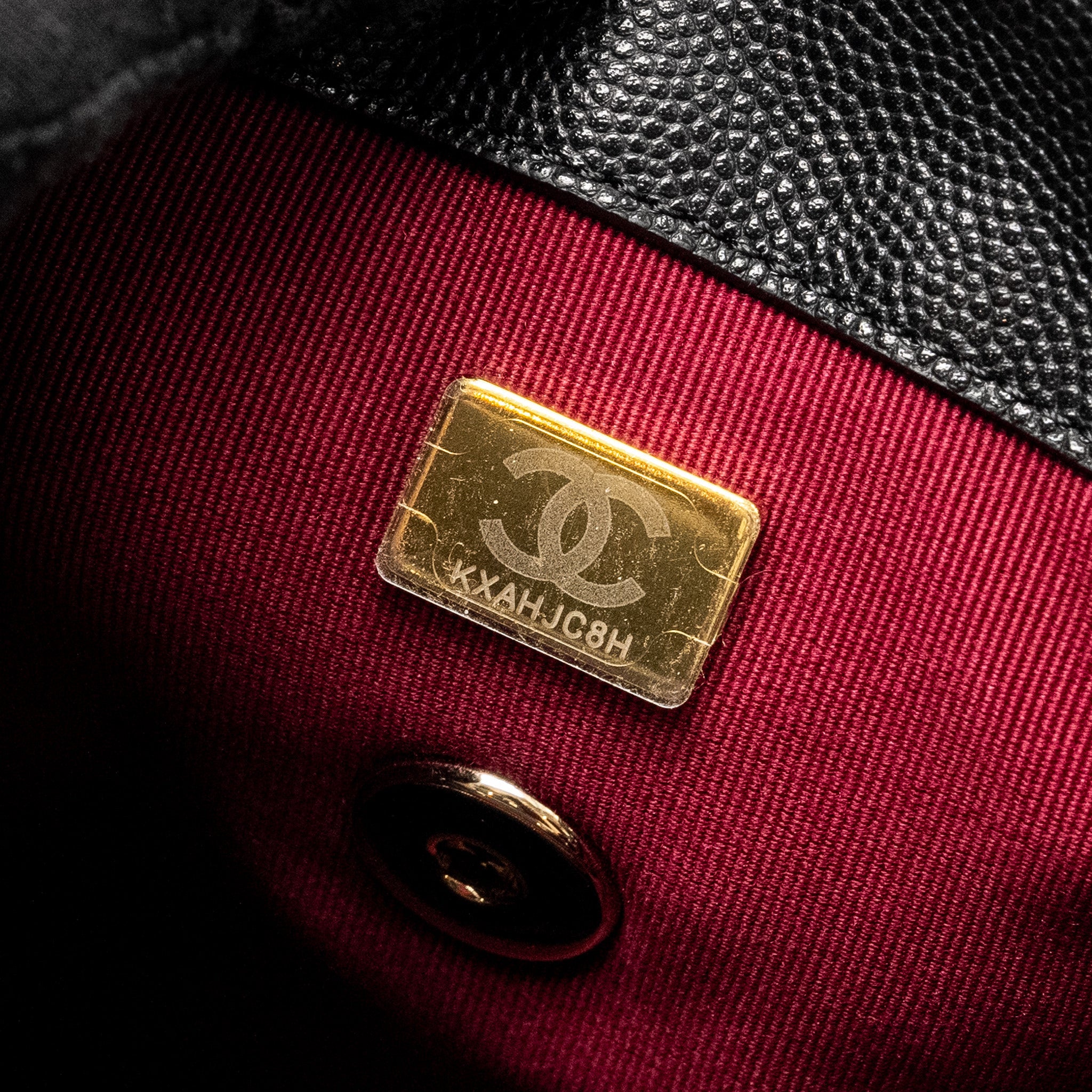 CHANEL 23S QUILTED MINI BACKPACK CAVIAR BLACK LGHW (MICROCHIP)