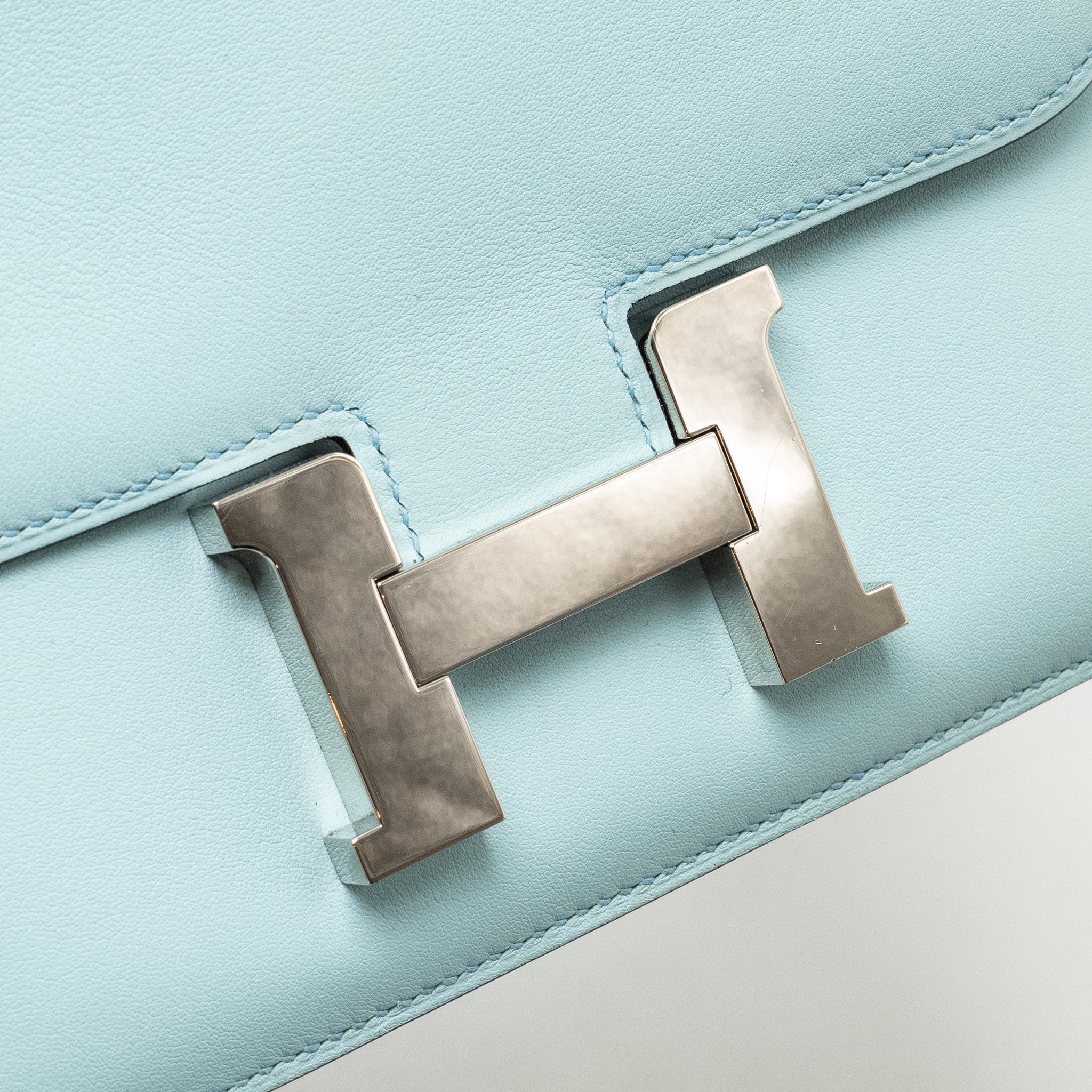 HERMES MINI CONSTANCE SWIFT BLUE ZEPHYR / CACTUS SHW