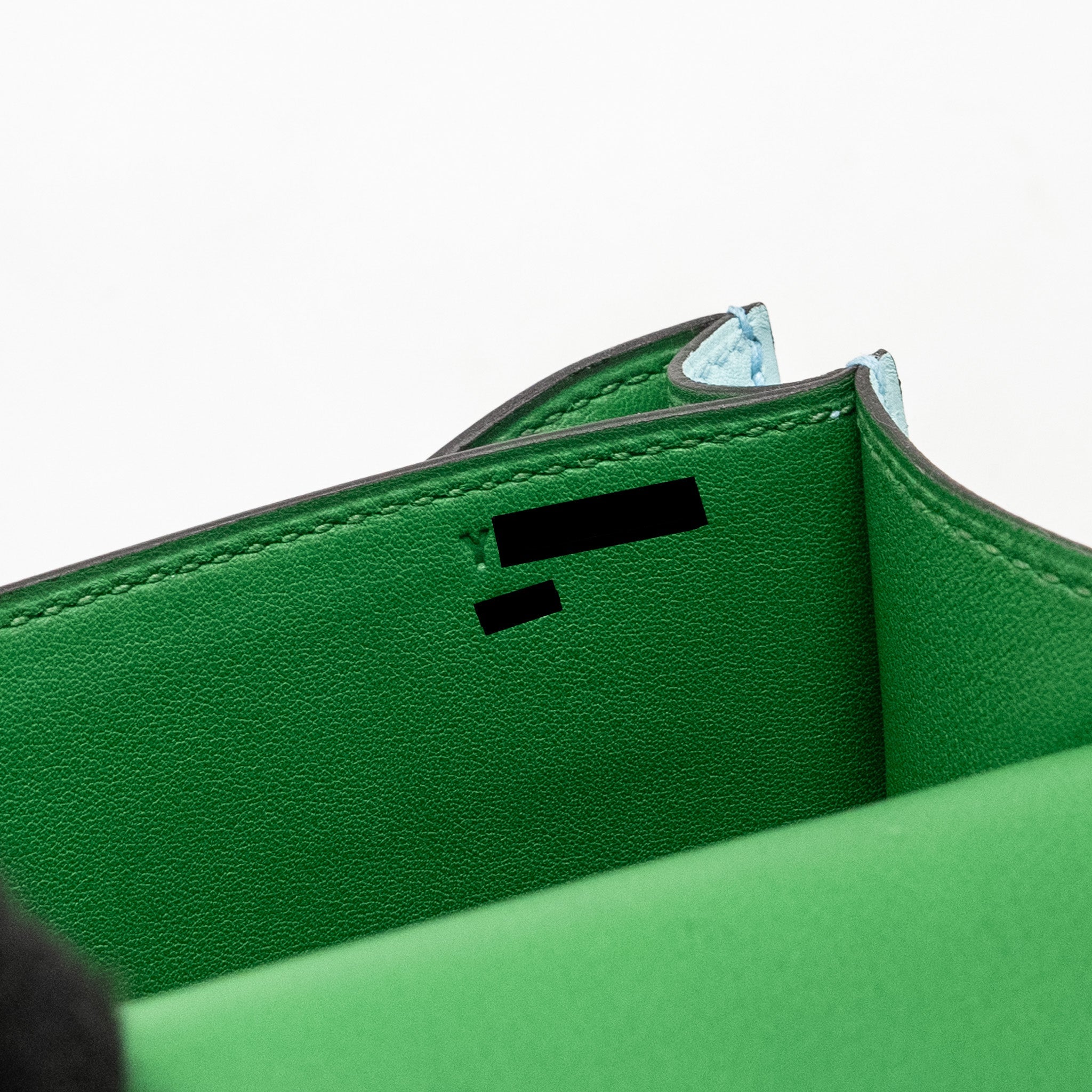 HERMES MINI CONSTANCE SWIFT BLUE ZEPHYR/CACTUS SHW