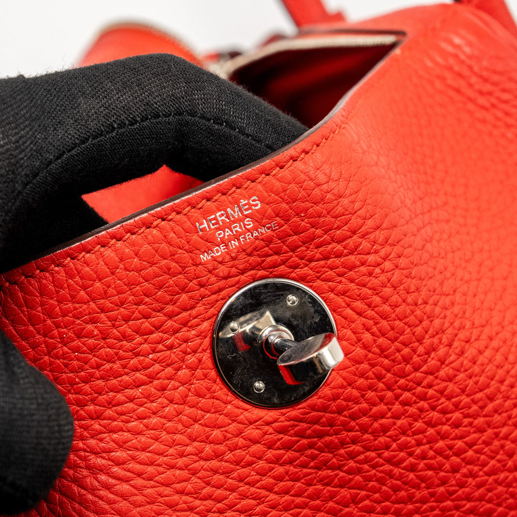 HERMES LINDY 26 CLEMENCE ROUGE TOMATE SHW