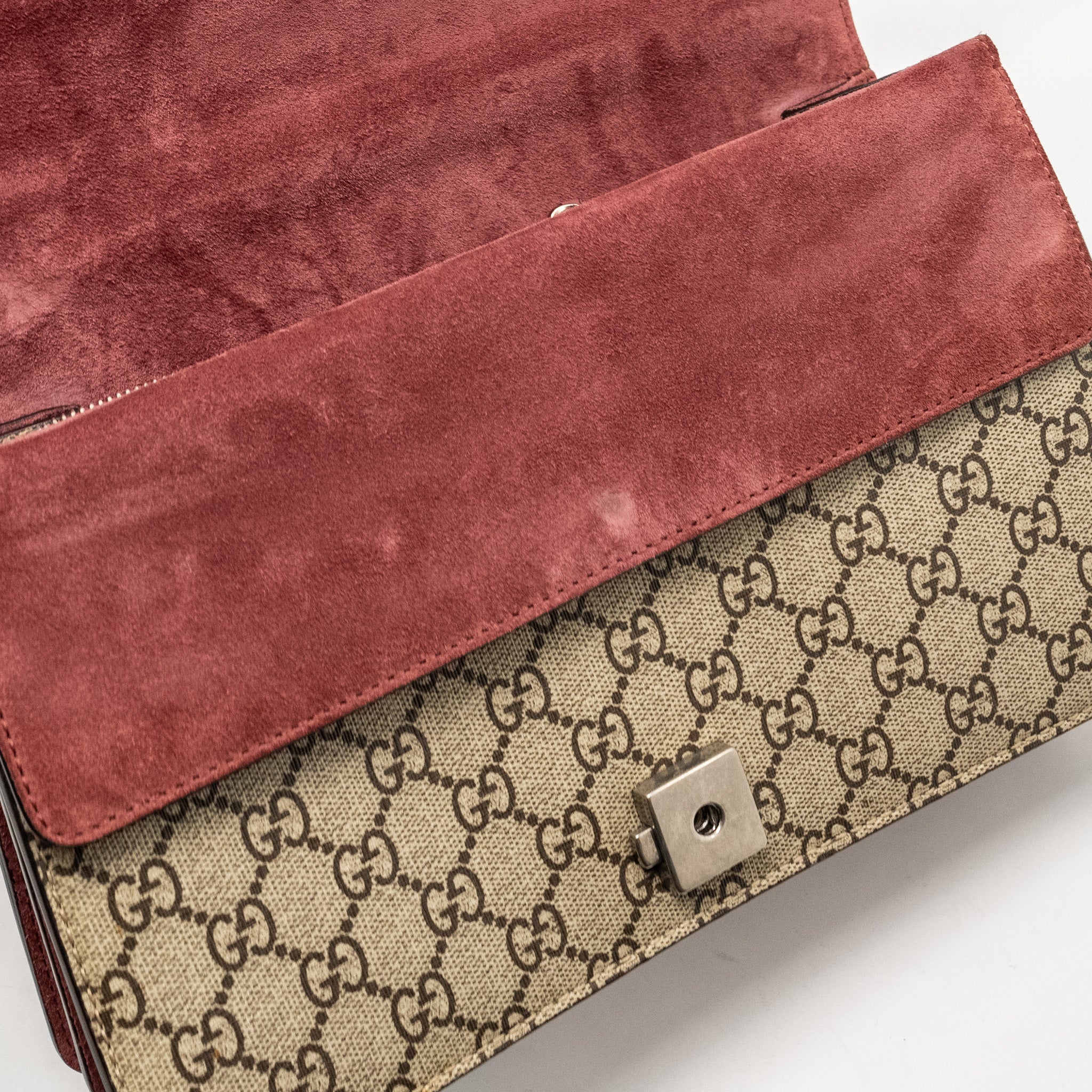 GUCCI DIONYSUS CHAIN BAG GG SUPREME CANVAS WITH FLOWER PRINT MULTICOLOUR SHW