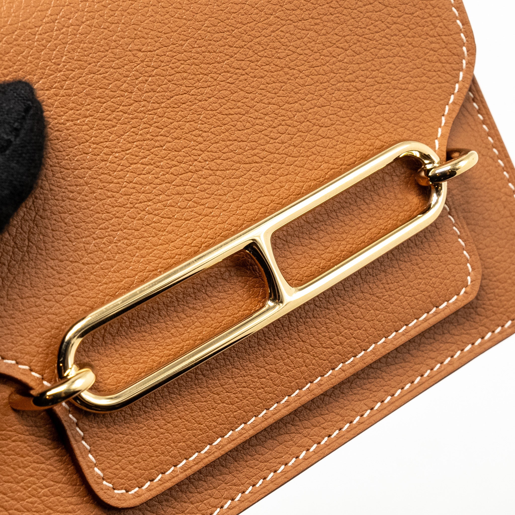HERMES ROULIS SLIM EVERCOLOR GOLD/LIME GHW
