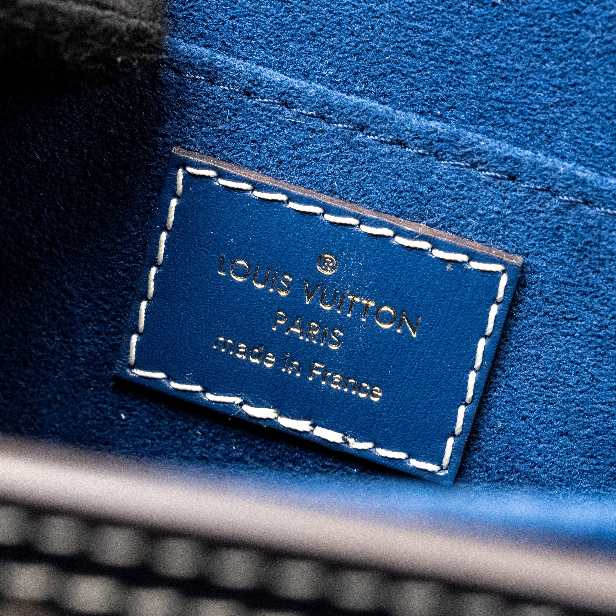 LOUIS VUITTON MINI DAUPHINE DENIM BLUE GHW