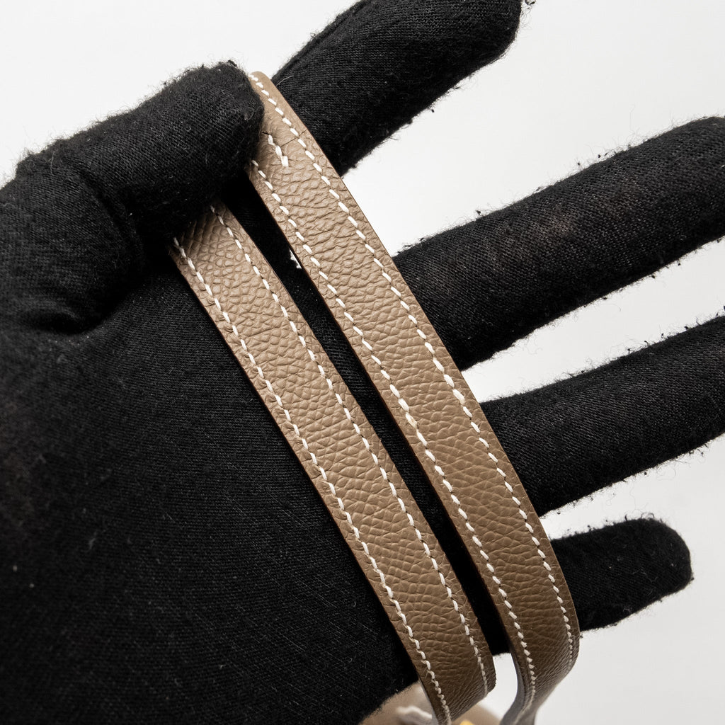 HERMES MINI CONSTANCE EPSOM ETOUPE GHW