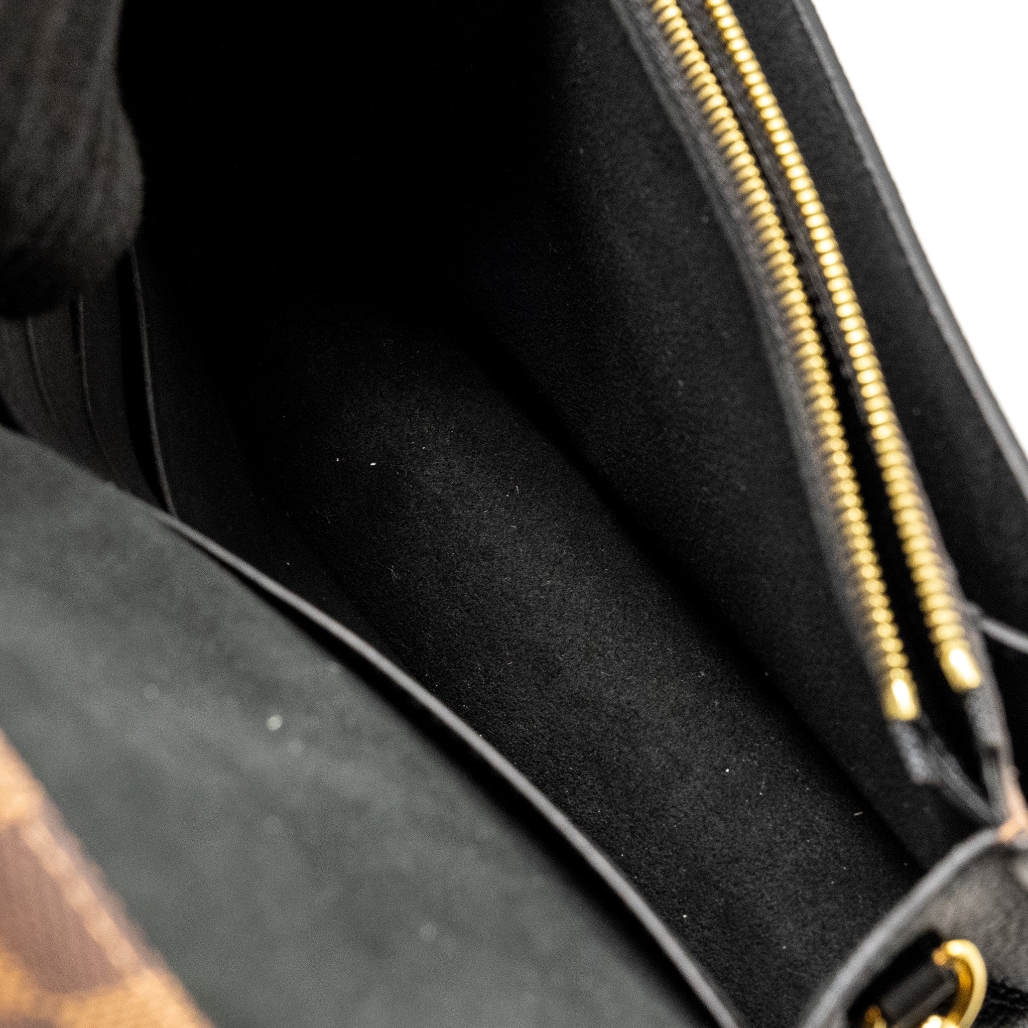 LOUIS VUITTON VAVIN CHAIN WALLET DAMIER EBENE CANVAS GHW