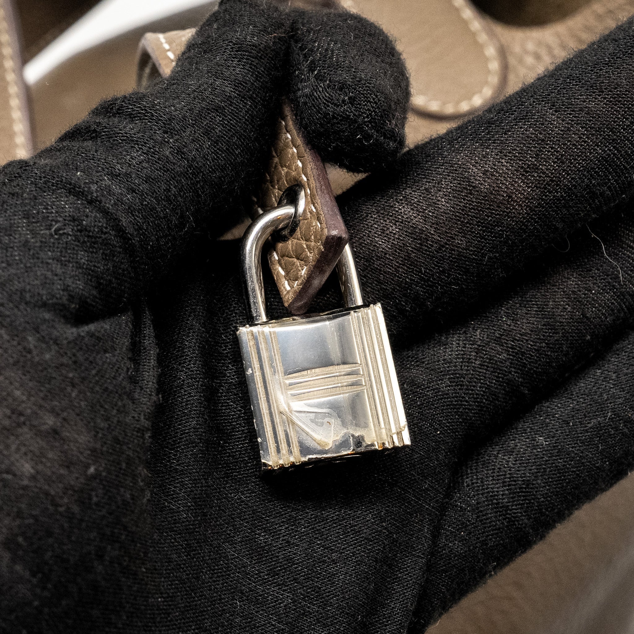 HERMES PICOTIN 22 LOCK BAG CLEMENCE ETOUPE SHW