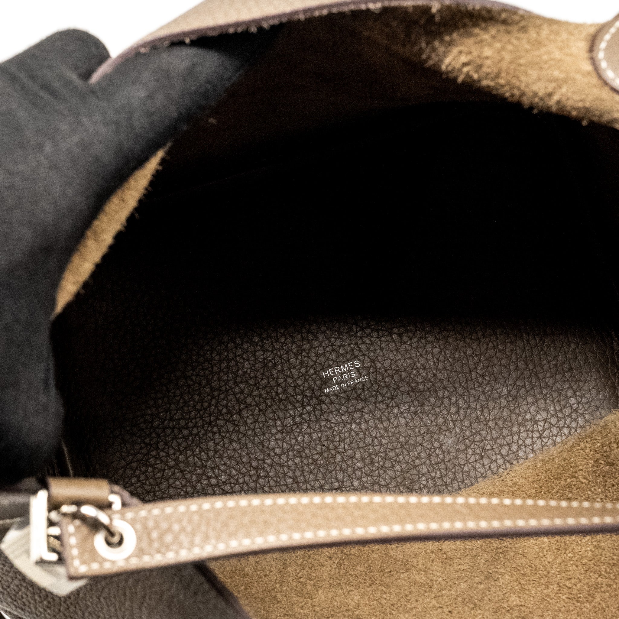 HERMES PICOTIN 22 LOCK BAG CLEMENCE ETOUPE SHW
