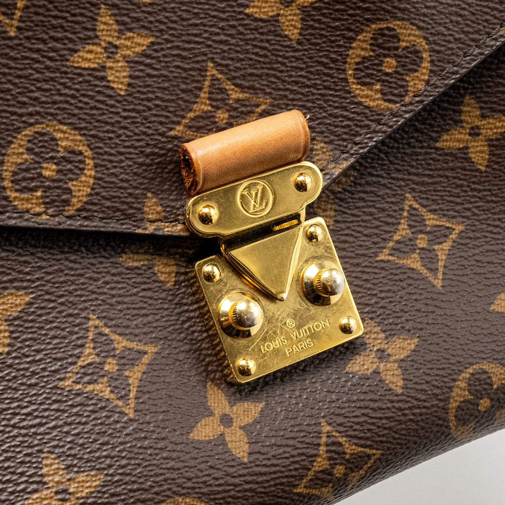 LOUIS VUITTON POCHETTE METIS MONOGRAM CANVAS GHW
