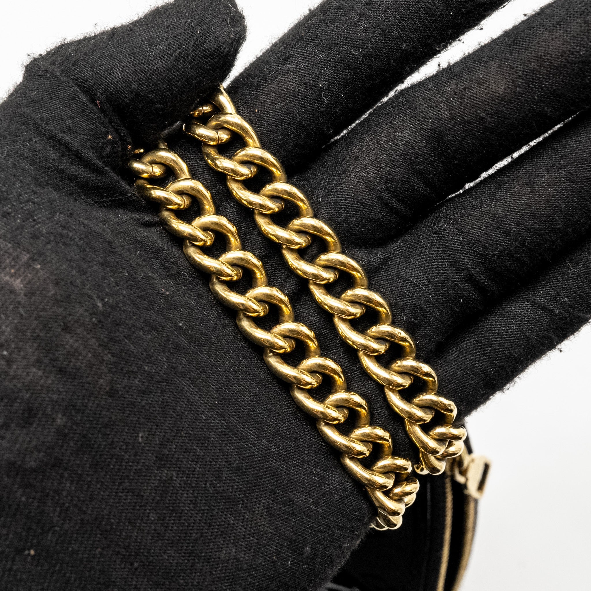 LOUIS VUITTON VERNIS SANTA MONICA CLUTCH PATENT BLACK GHW