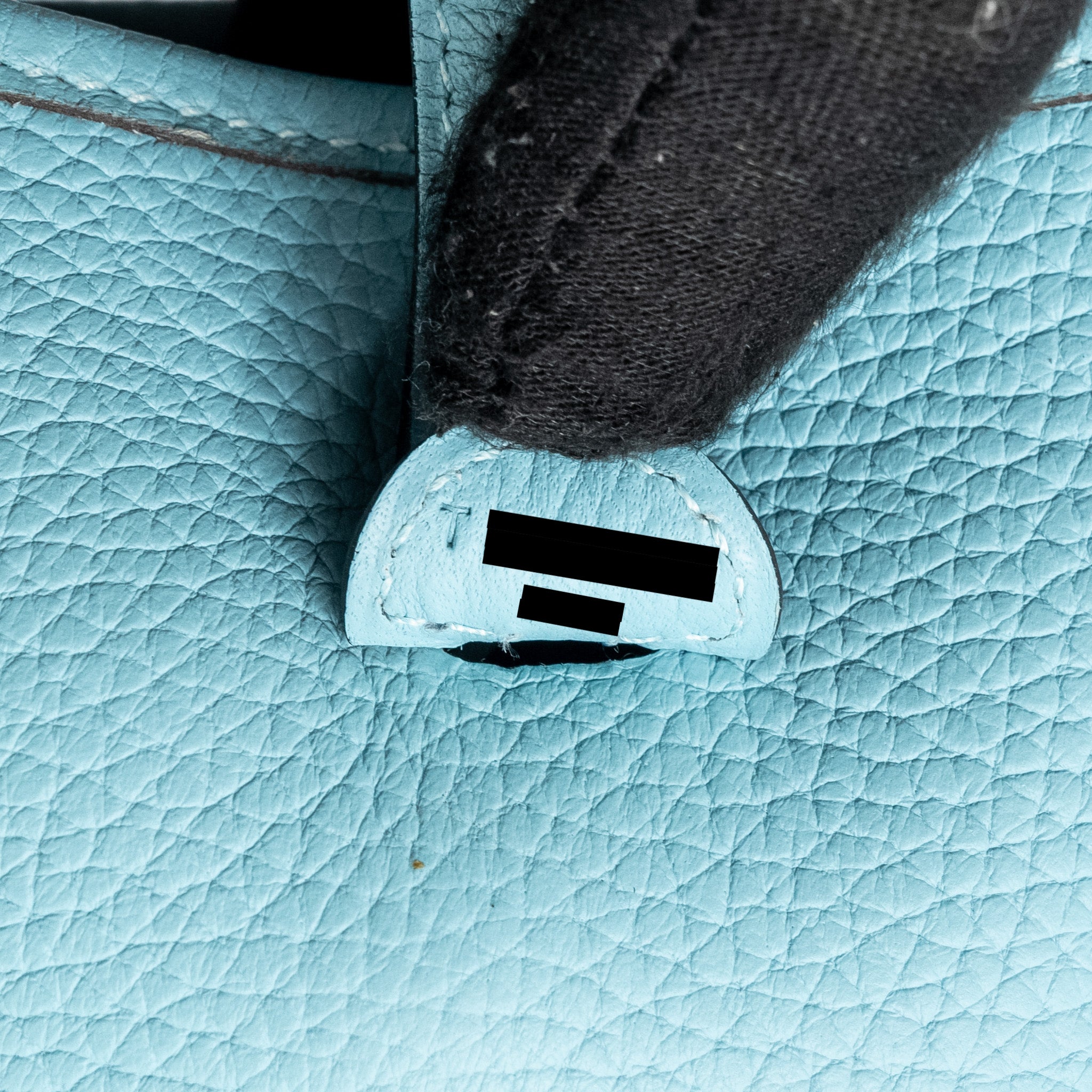 HERMES MINI EVELYNE CLEMENCE BLUE ATOLL SHW