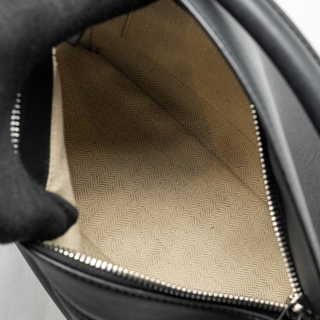 LOEWE SMALL PUZZLE BAG CALFSKIN BLACK SHW