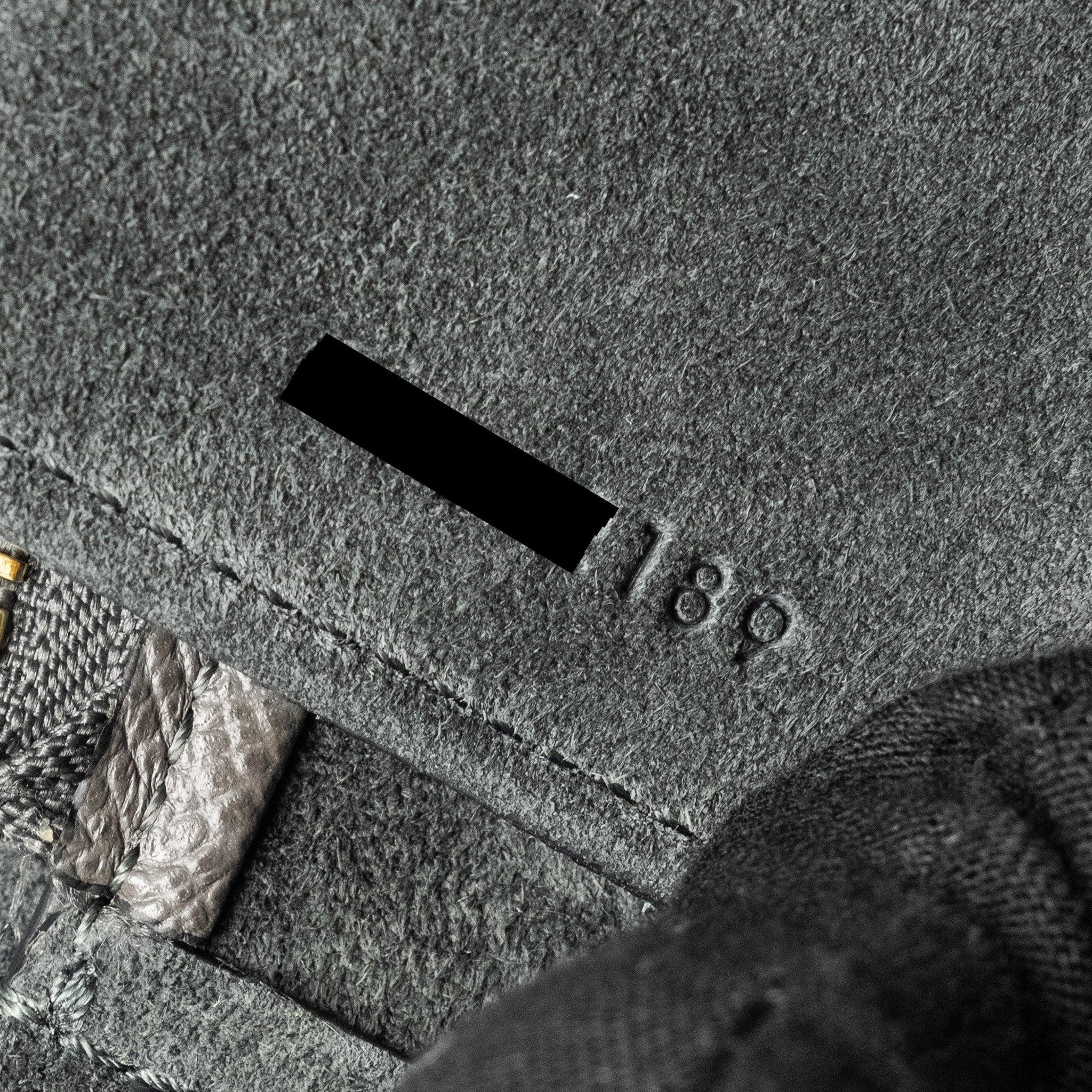 CELINE MINI BELT BAG GRAINED CALFSKIN GREY GHW